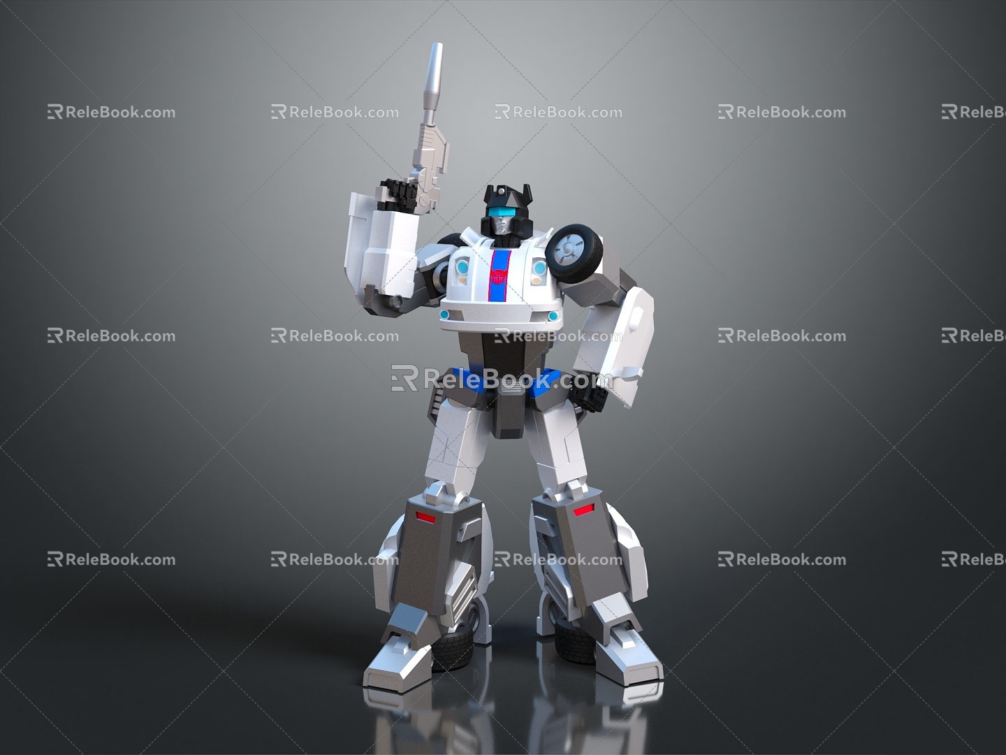 Modern Transformers Gauda Warrior Gauda Mecha Warrior 3d model