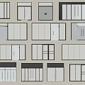 Modern Window And Door Design Collection With Various Frame And Glass Styles