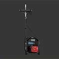 Portable Commercial Solar Powered Wheeled Lighting Equipment With Panel And Mobile Design