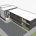 Modern Studio Office Architecture Studio Architecture 3d model