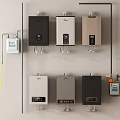 Wall Mounted Water Heaters With Various Designs And Colors For Home Use