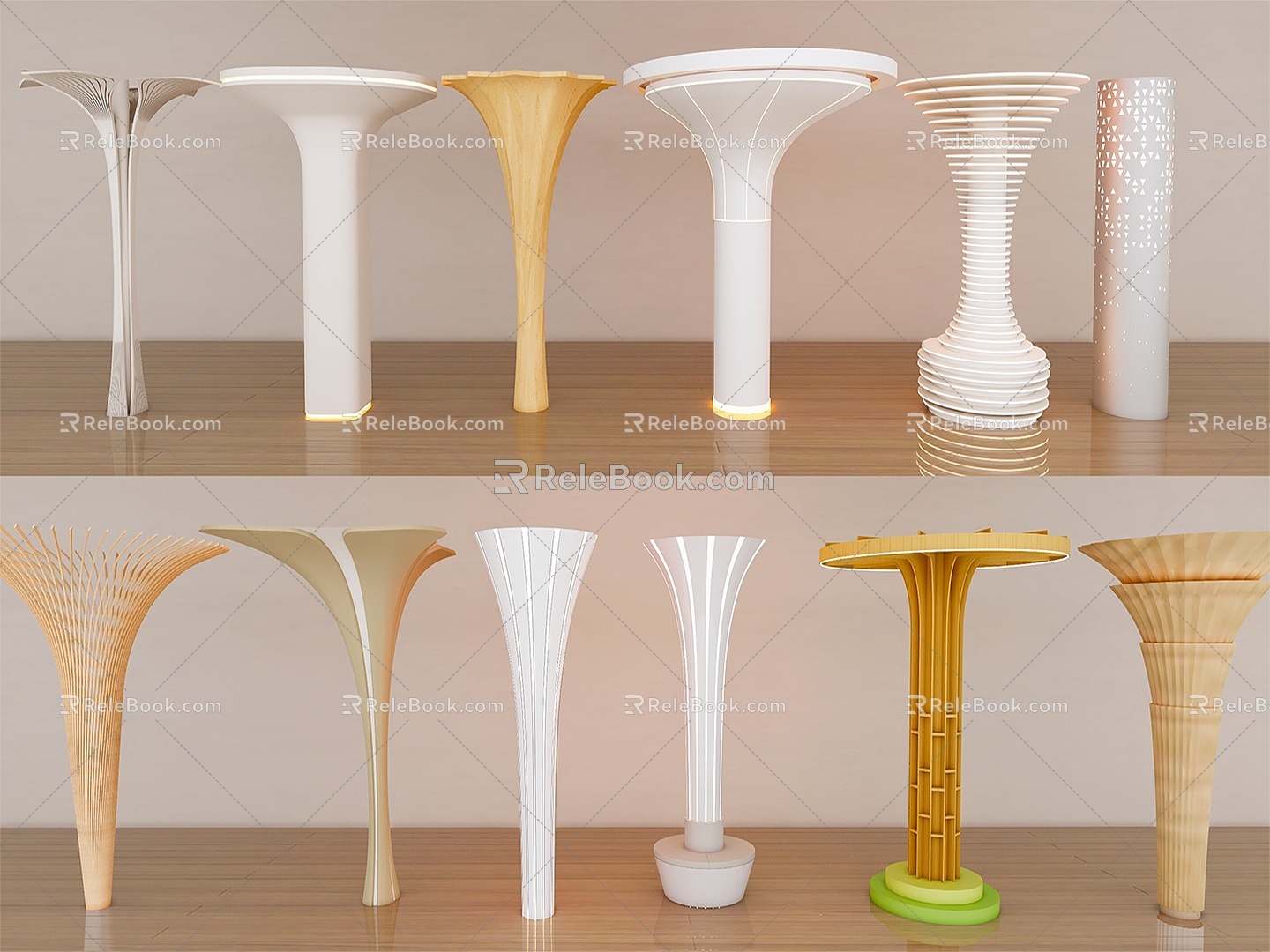 Special-shaped column Decorative column Styling column model