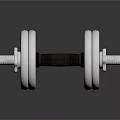 Stainless Steel Dumbbell With Weight Plates And Non Slip Grip For Fitness Training