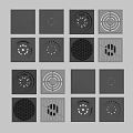 Bathroom Accessories Various Floor Drain Designs With Modern Patterns Home Use