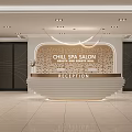 Front Desk Front Office Lobby Office Lobby 3d model
