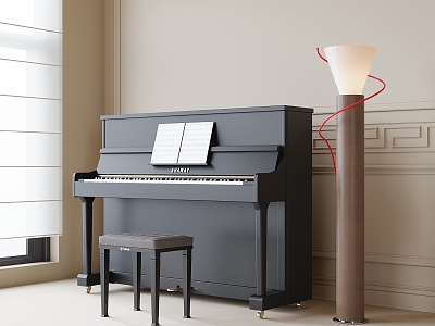 Piano Floor Lamp model