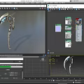 Scythe Sci-fi Scythe Death Scythe Cyberpunk Scythe Future Weapon High-tech Low Face Number Low Model Simple Model Game Movie and TV Level Super Realism 3d model
