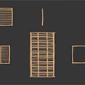 Handmade Bamboo Woven Baskets in Various Sizes for Food Storage and Organization