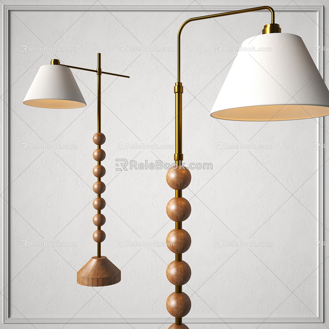 Modern floor lamp 3d model