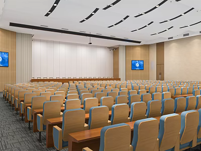 Modern Conference Hall 3d model
