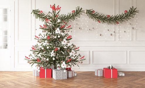 Modern Christmas Tree 3d model