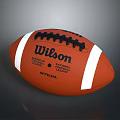 Wilson Official American Football With White Stripes And Black Laces