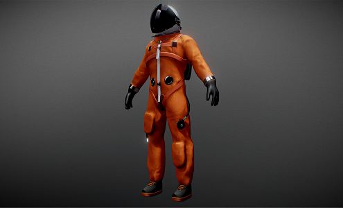 The Modern Astronaut 3d model