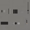 Modern Wall Lamps With Diverse Shapes And Illumination Effects For Interior Decor