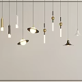 Pendant lamp combination 3d model