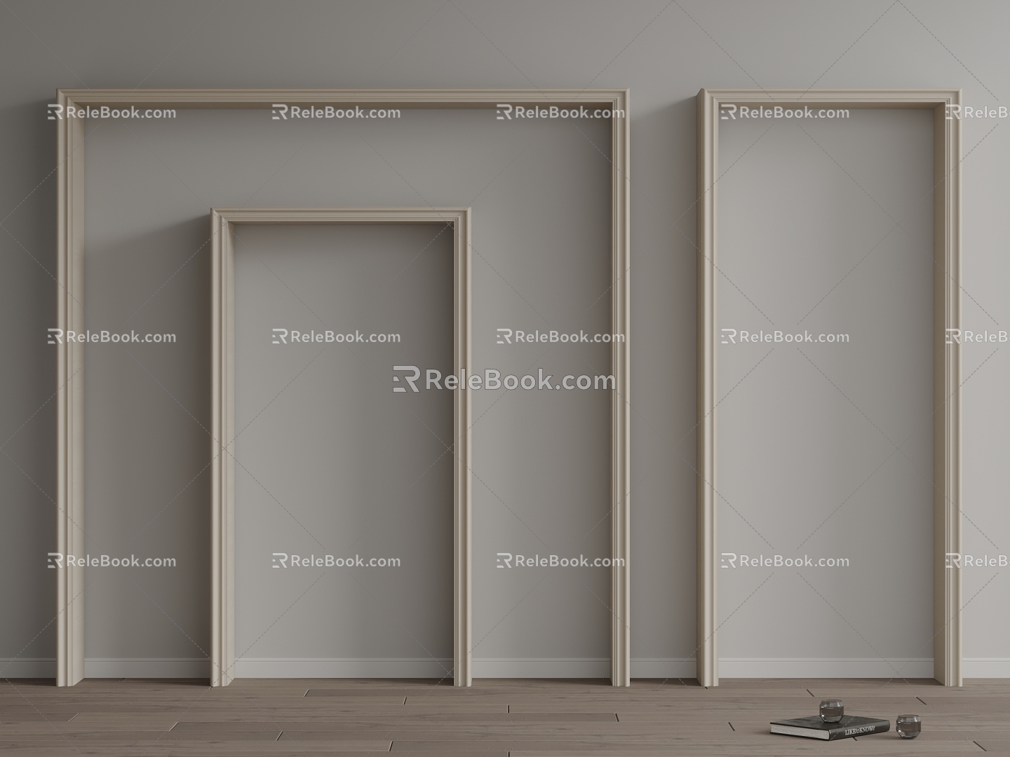 GUBI door cover door arch pass arch 3d model