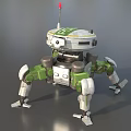 Robot Attack Robot Intelligent Robot Science Fiction Robot Future High-tech Low Face Number Low Model Simple Model Film and Television Level Super Realism 3d model