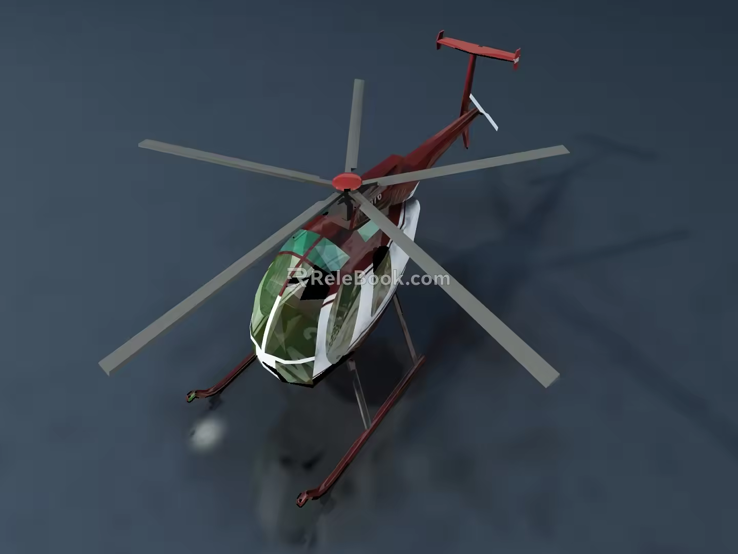 modern rail maglev train 3d model