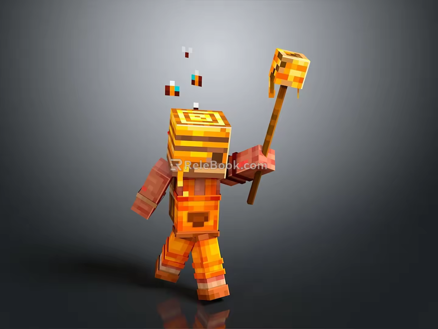 Toy Pixel Figure Toy Next Generation Item 3 Print 3d model