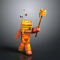 Toy Pixel Figure Toy Next Generation Item 3 Print 3d model