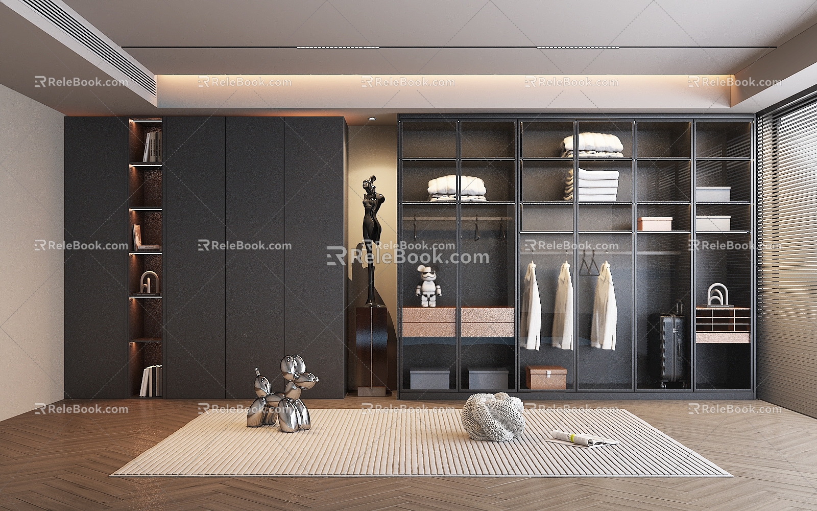 Wardrobe Combo Cloakroom 3d model