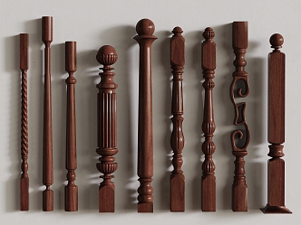 American Railing European Railing 3d model