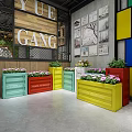 Colorful Container Planters With Flower Plants And Greenery For Garden Decor