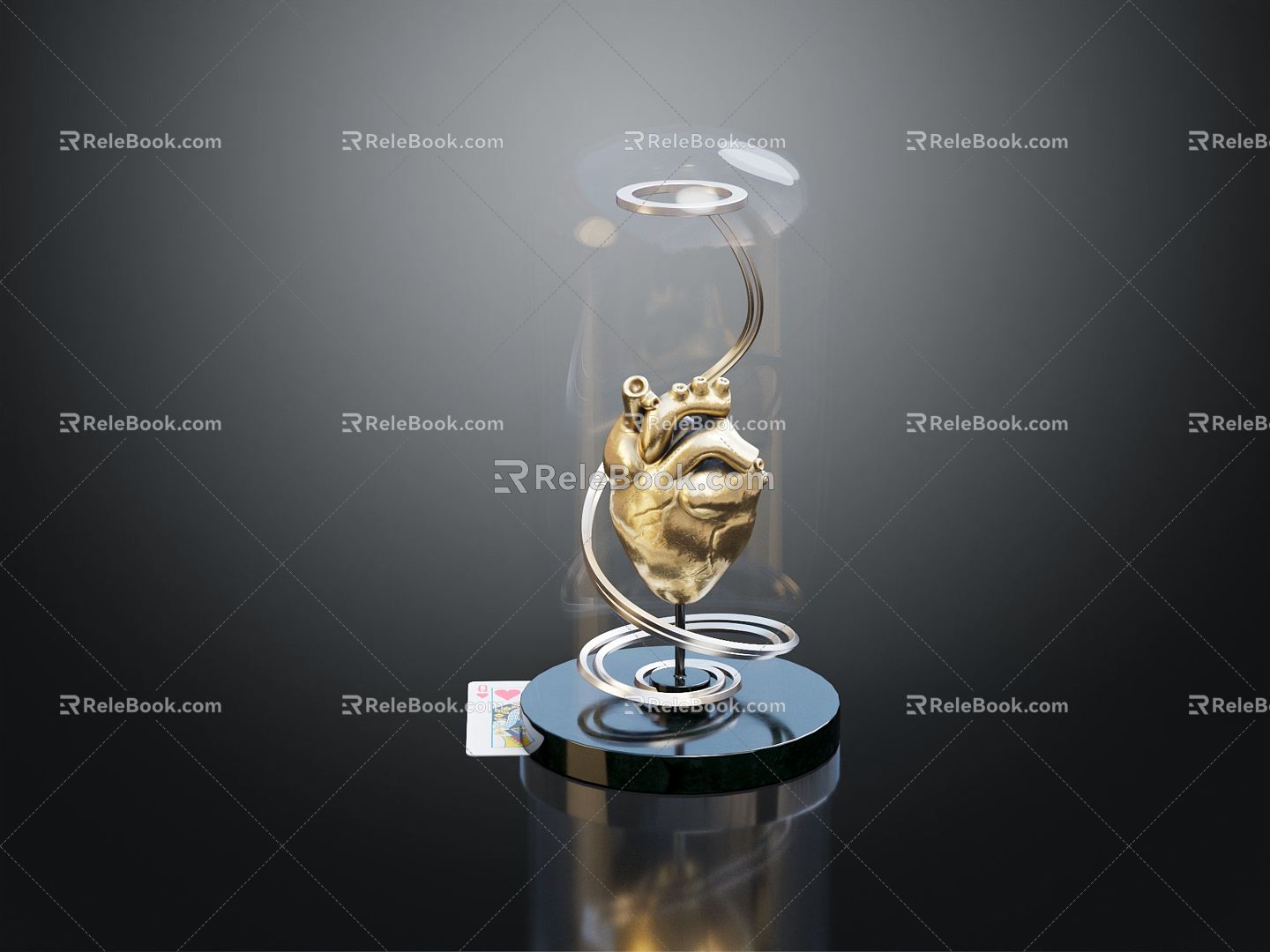 Modern Heart Human Heart 3d model