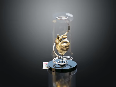 Modern Heart Human Heart 3d model
