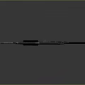 Modern Black Rifle with Detachable Magazine Barrel and Tactical Stock in Studio Lighting Setup