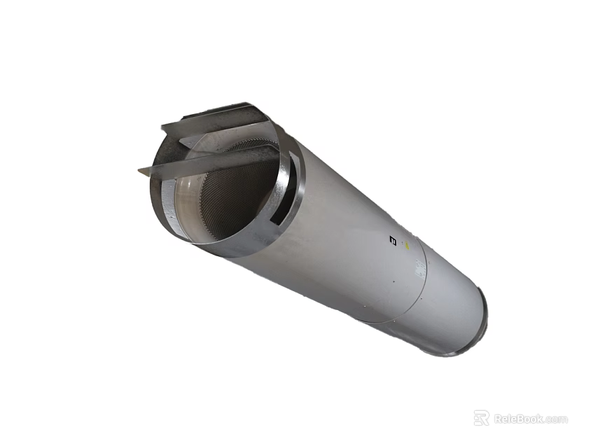Fighter Jet Engine Exhaust Nozzle Design Featuring Aerodynamic Structure And Metal Casing 3d model 