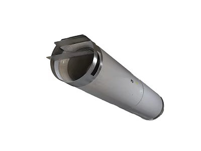 Fighter Jet Engine Exhaust Nozzle Design Featuring Aerodynamic Structure And Metal Casing 3d model