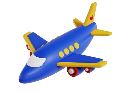 Aircraft Cartoon Aircraft Passenger Aircraft model