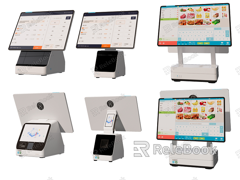 Modern cash register cash register combination model