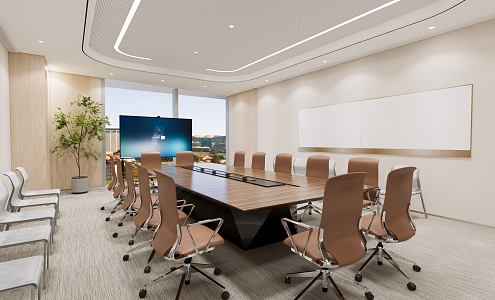 Meeting Room in Modern Meeting Room 3d model