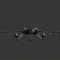 3D Rendered Military Fighter Jet With Camouflage Paint Red Star Emblems And Missiles Under Wings