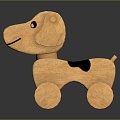 Toy Toy Dog 3d model