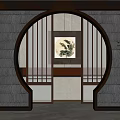 patio door arch 3d model