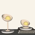 Modern table lamp simple 3d model