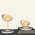 Modern table lamp simple 3d model