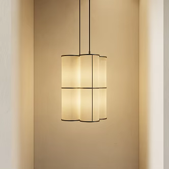 New Chinese Chandelier 3d model