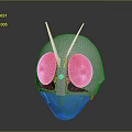 Sci-Fi Helmet Alien Helmet High Tech Helmet Game Helmet Helmet Helmet 3d model