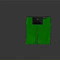 Professional Studio Commercial Equipment With Green Backdrop And Photography Light Stand