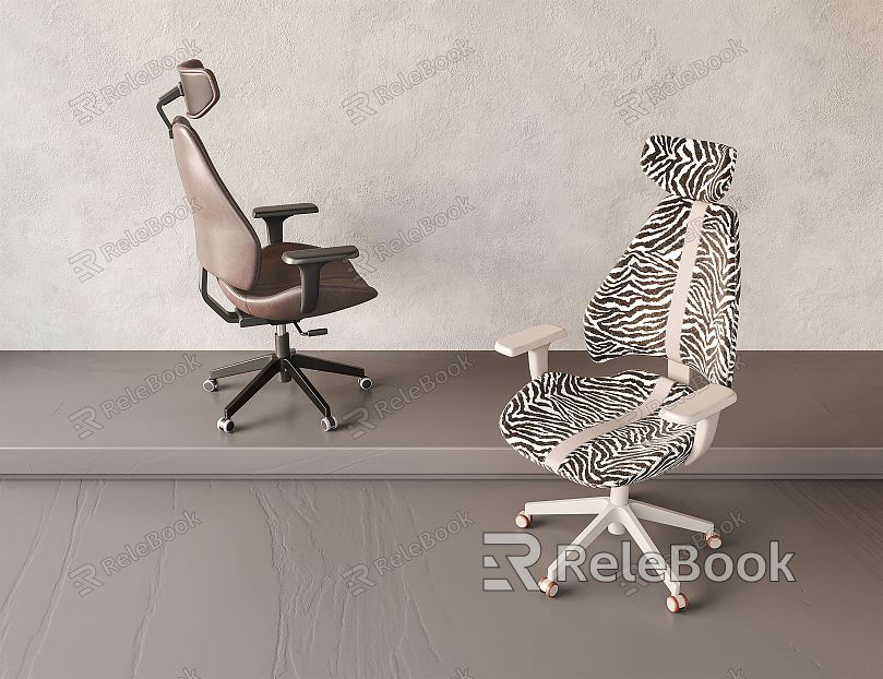 Modern office chair model