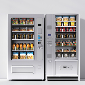 modern vending machine vending machine 3d model