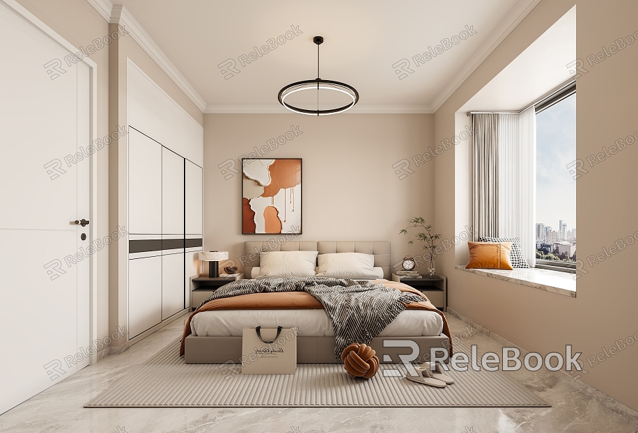 Modern Bedroom model