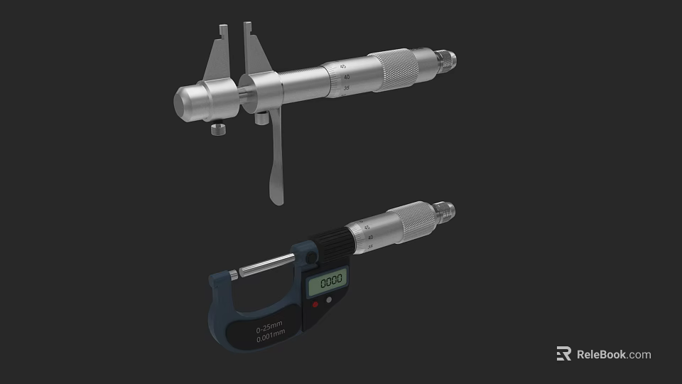 Modern Open Kitchen Interior Design With Island Counter And Appliances 3d model 