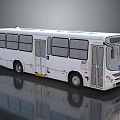 Modern Bus 3d model