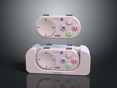 Venice Control Device With Knobs Buttons And Ergonomic Design For Appliance Operation 3d model
