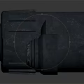 Black Rubber Equipment Components With Cylindrical Shape And Different Sizes Roll And Round Parts